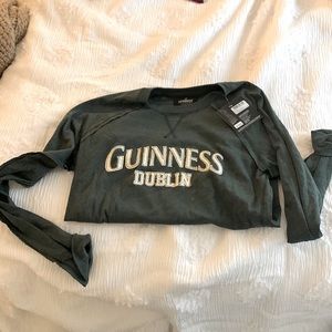Authentic Guinness long sleeve tshirt from the factory in Dublin! New with tags